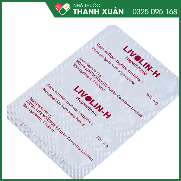 Livolin-H hỗ trợ bệnh lý về gan